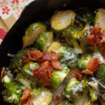 Roasted Broccoli and Brussels Sprouts