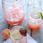 Strawberry Peach Limeade