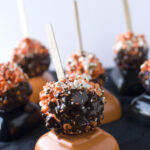 Chocolate Covered Popcorn Balls