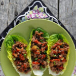 Chinese Beef Lettuce Cups