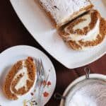 Pumpkin Cake Roll from EatinontheCheap.com