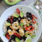 Garlic Shrimp Rice Bowl