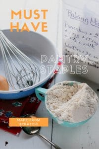 10 Must Have Pantry Staples!