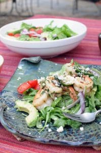 Spicy Shrimp and Avocado Salad