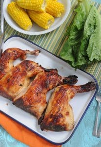 Easy Grilled Buttermilk Chicken Quarters - Best Chicken Recipe