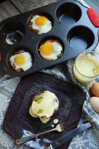 Baked Egg Sardou