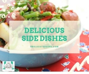 Delicious Side dishes graphic
