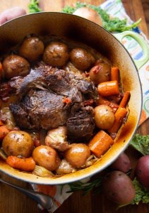 Old Fashioned Pot Roast - Two Lucky Spoons