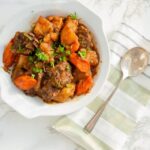 Old Fashioned Beef Stew with red wine