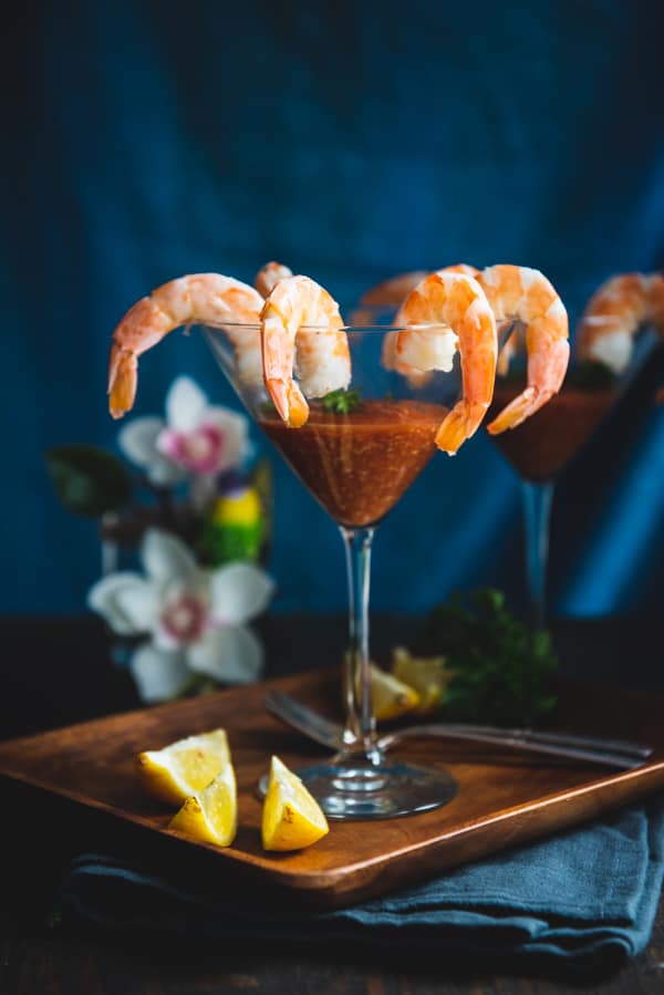 Shrimp Cocktail w/ Keto Cocktail Sauce - Culinary Lion