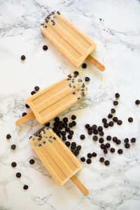 Keto Chocolate Chip Cookie Dough Popsicles
