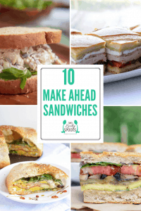 10 Make Ahead Sandwiches for Your Lunchbox