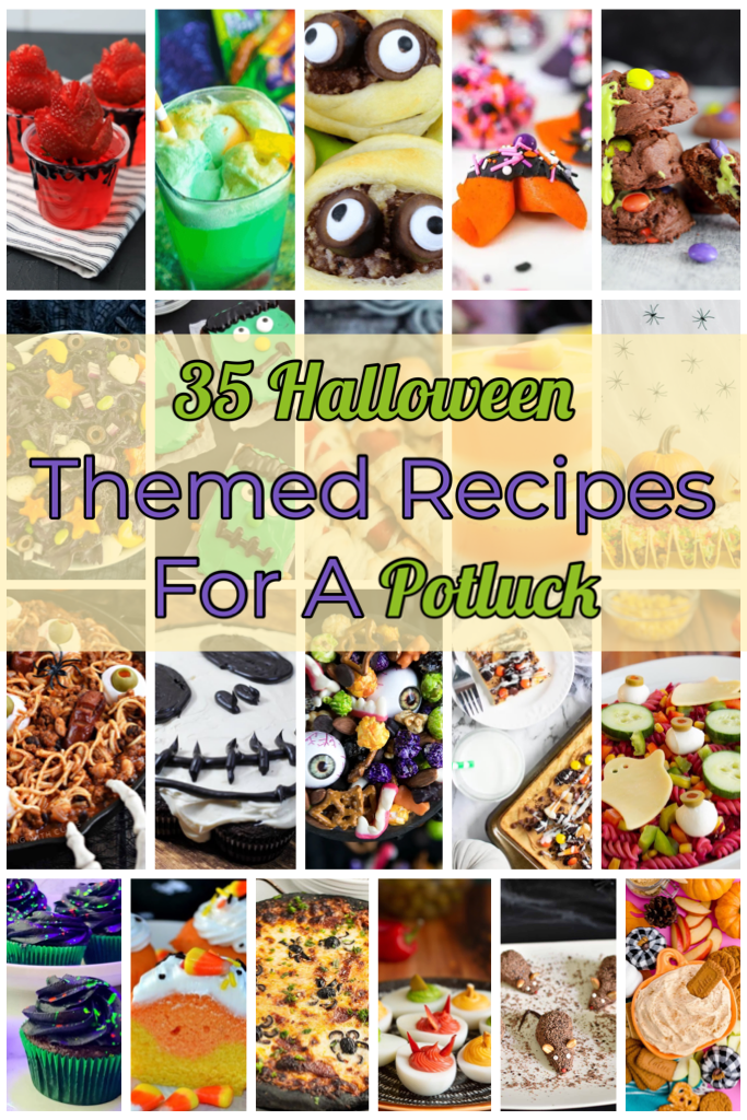 Halloween Themed Recipes for Potluck 1