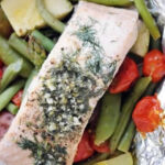 Foil Packet Salmon and Veg 3