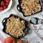 Strawberry and Peach Oatmeal Crisp