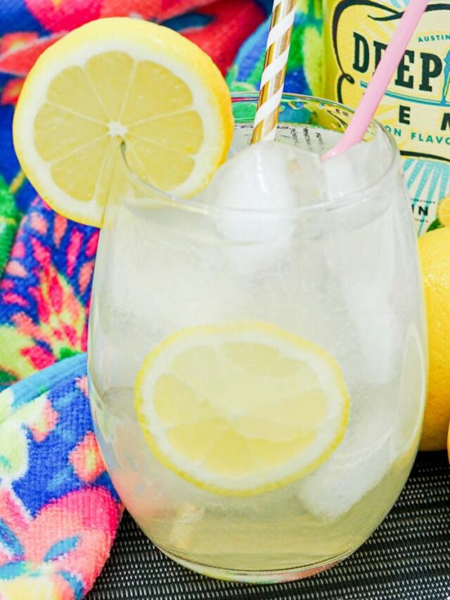 Spiked Sparkling Ice Lemonade Vodka Drink Recipe Two Lucky Spoons 5523