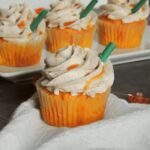 Easy Pumpkin Spice Latte Cupcakes - Fall Desserts