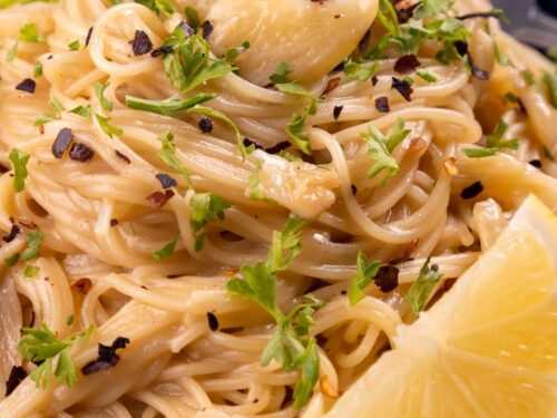 10-Minute) Creamy Angel Hair Pasta - Alyona's Cooking