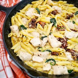 Best Tuscan Chicken Pasta – Easy Chicken Dinner Recipe